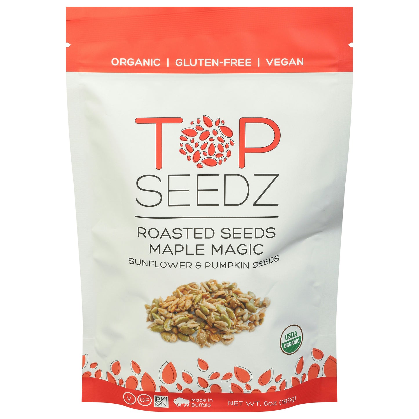 Top Seedz Seeds Toasted Maple 6 Oz Pack of 12