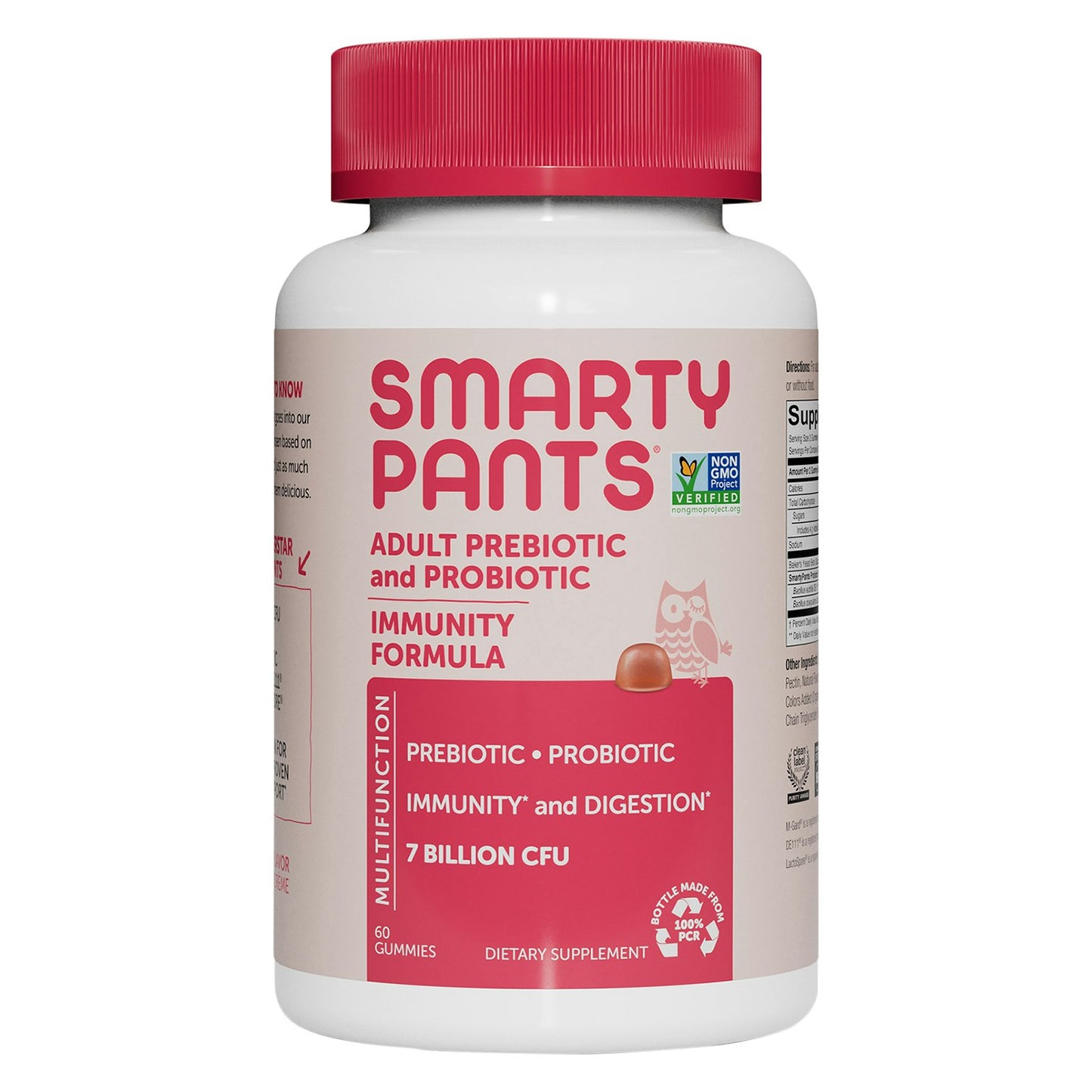 Smartypants Adult Probiotic Strawberry 60 Count