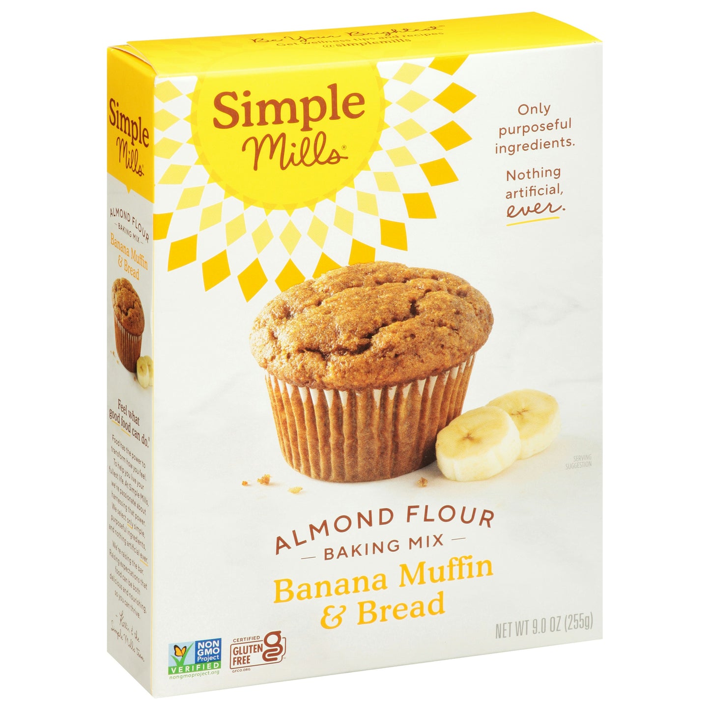 Simple Mills Mix Muffin Banana 9 oz (Pack of 6)