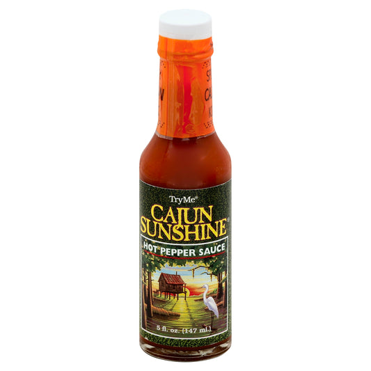 Try Me Sauce Cajun Hot Pepper 5 oz (Pack of 6)