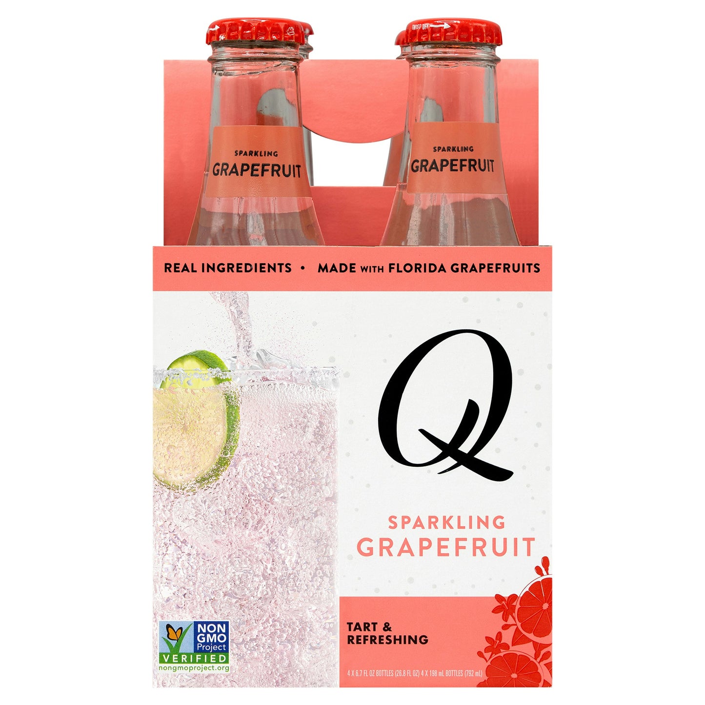Q Tonic Grapefruit 26.8 Fo Pack of 6