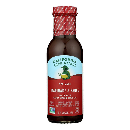 California Olive Ranch - Marinade & Sauce Teriyaki 10 fl. oz (Pack of 6)