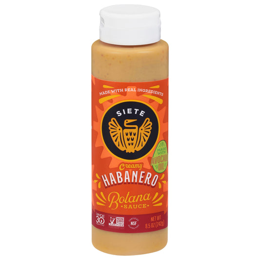 Siete Sauce Botana Habanero 8.5 Oz Pack of 8