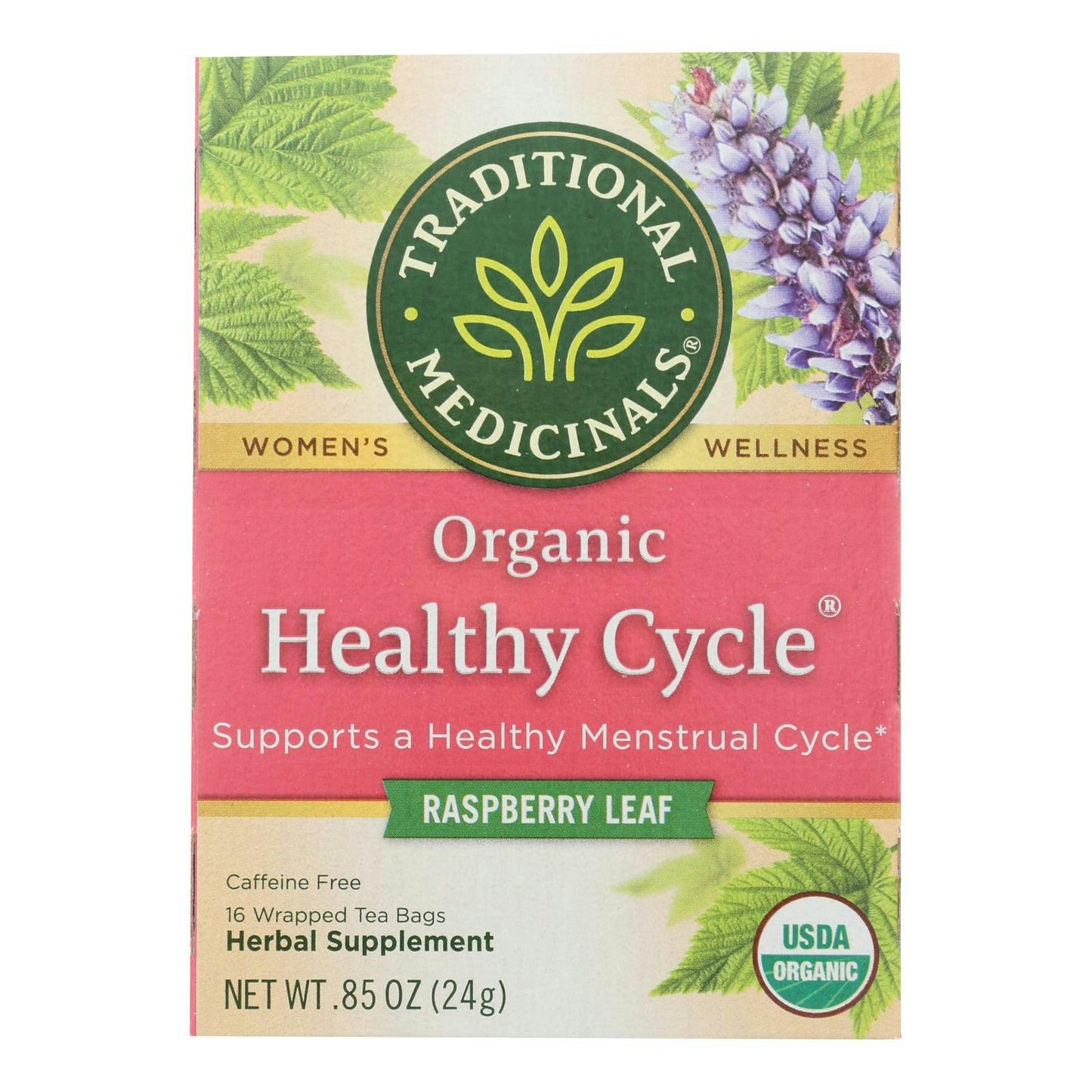 Traditional Medicinals Female Toner Organic Herbal Tea 16 Bg Pack of 6