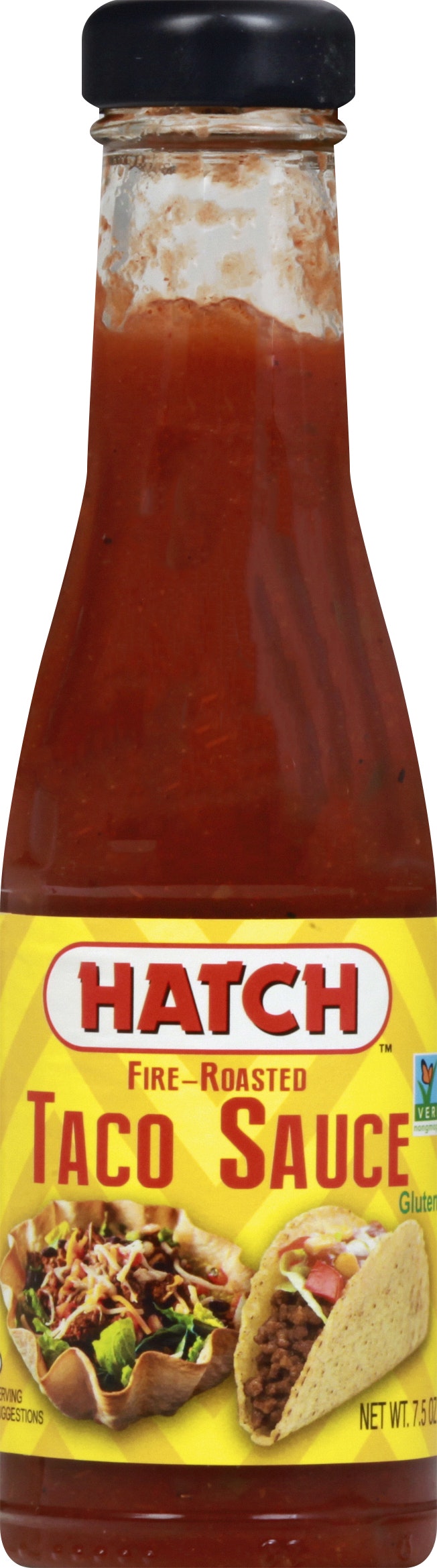 Hatch Sauce Taco Fire Roasted 7.5 Oz (Pack of 12)
