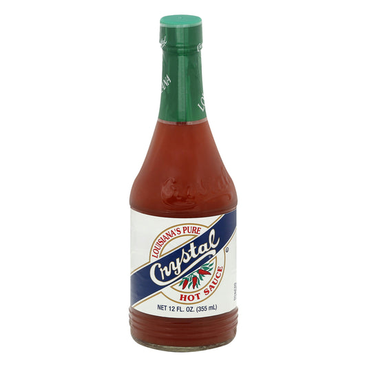 Crystal Hot Sauce 12 oz (Pack of 12)