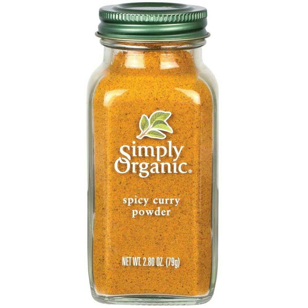 Simply Organic Spicy Curry Powder 2.8 Oz Pack of 6