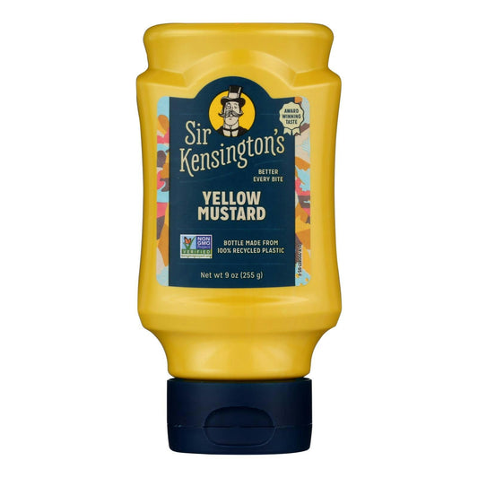 Sir Kensington's Mustard - Squeeze Bottle 9 oz (Pack of 6)