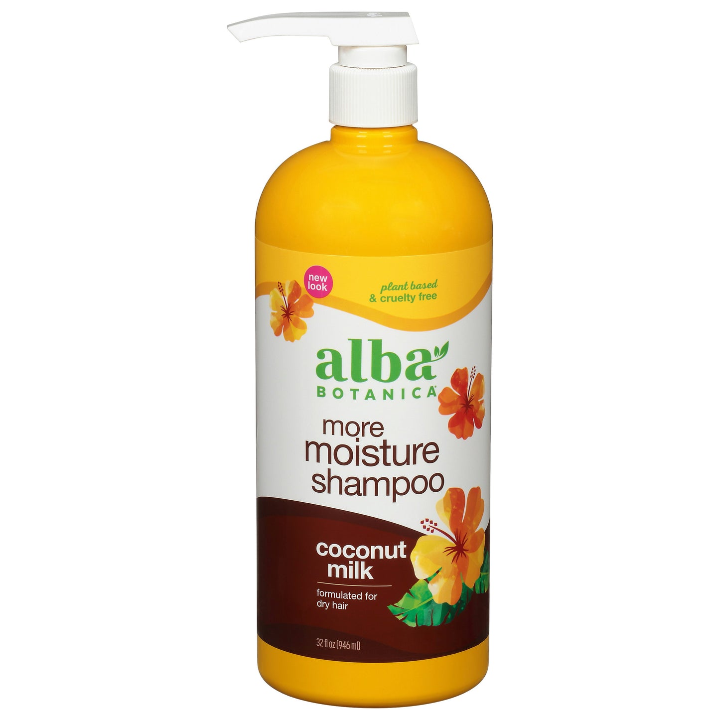 Alba Botanica Shampoo Coconut Drink It Up 32 Oz
