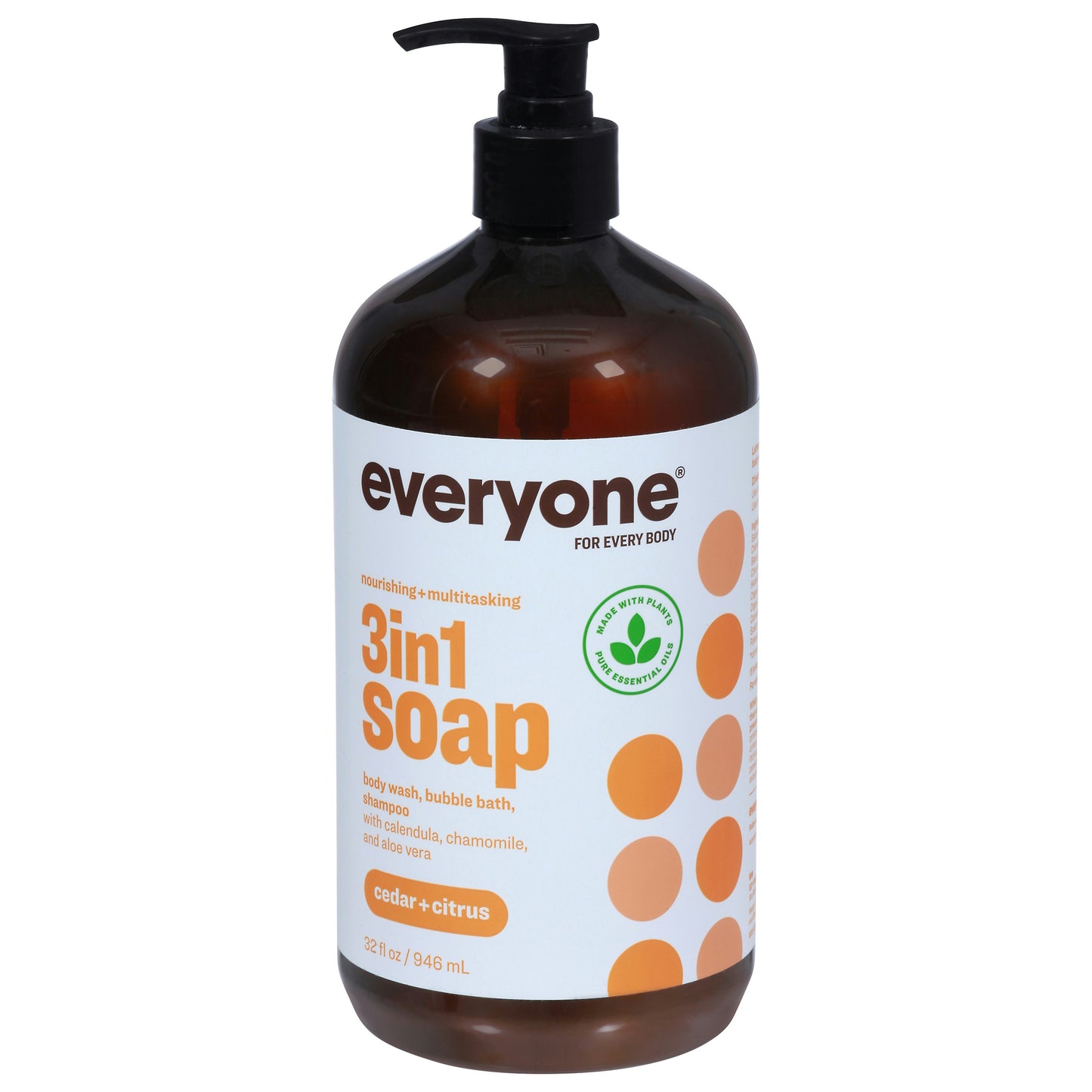 Everyone Soap Men Cedar & Citrus 32 oz (Pack Of 3)