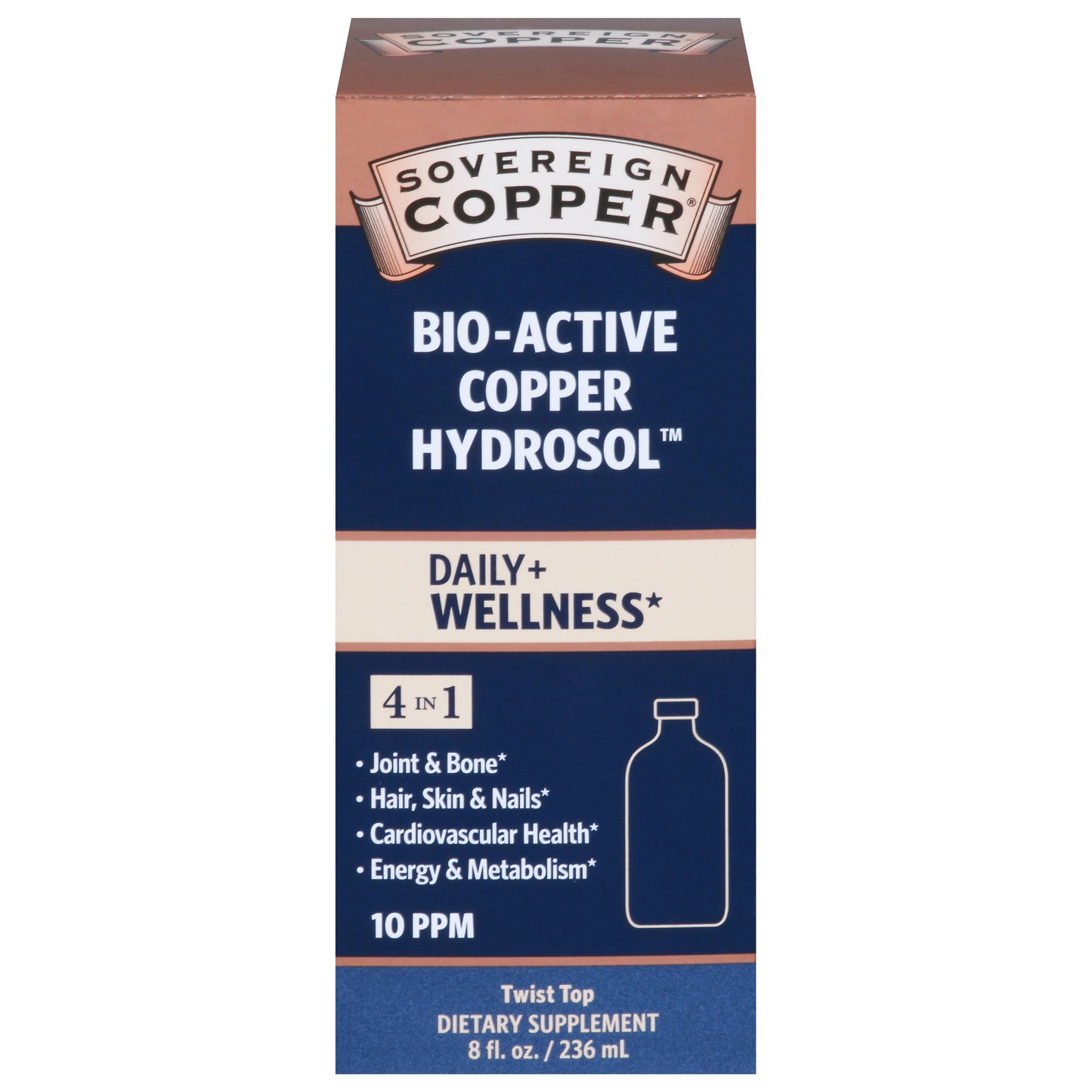 Sovereign Copper Hydrosol 8 Fl Oz