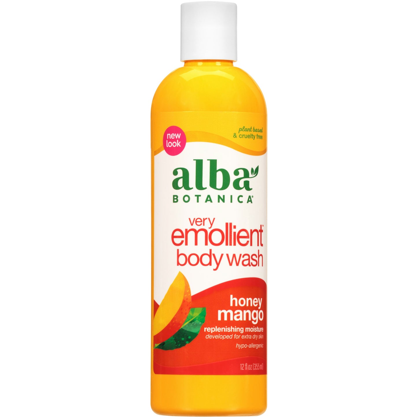 Alba Botanica Wash Body Honey Mango 12 Fo