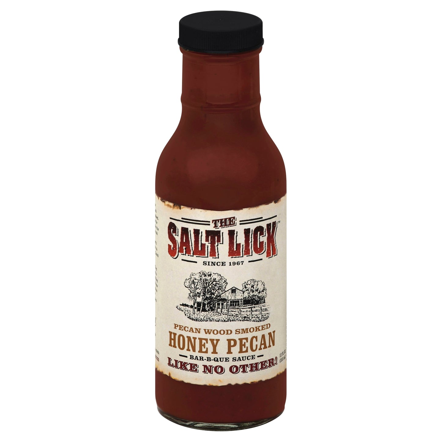 Salt Lick Sauce BBQ Honey Pecan 12 Oz (Pack of 6)