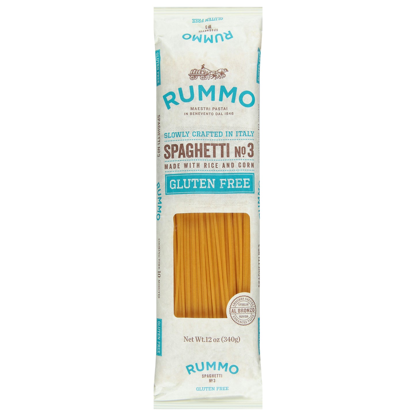 Rummo Pasta Spaghetti Gluten Free 12 oz (Pack of 12)