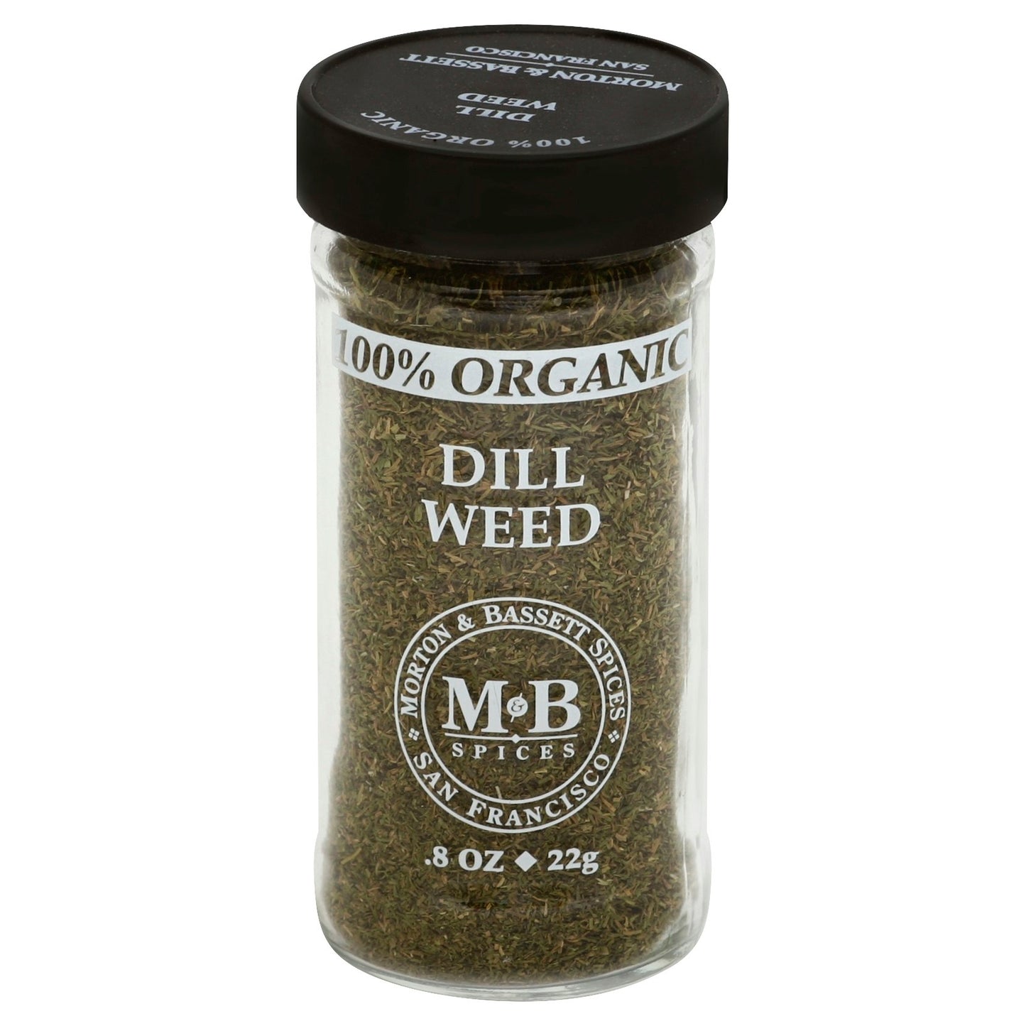 Morton & Bassett Dill Weed Organic 0.8 Oz Pack of 3