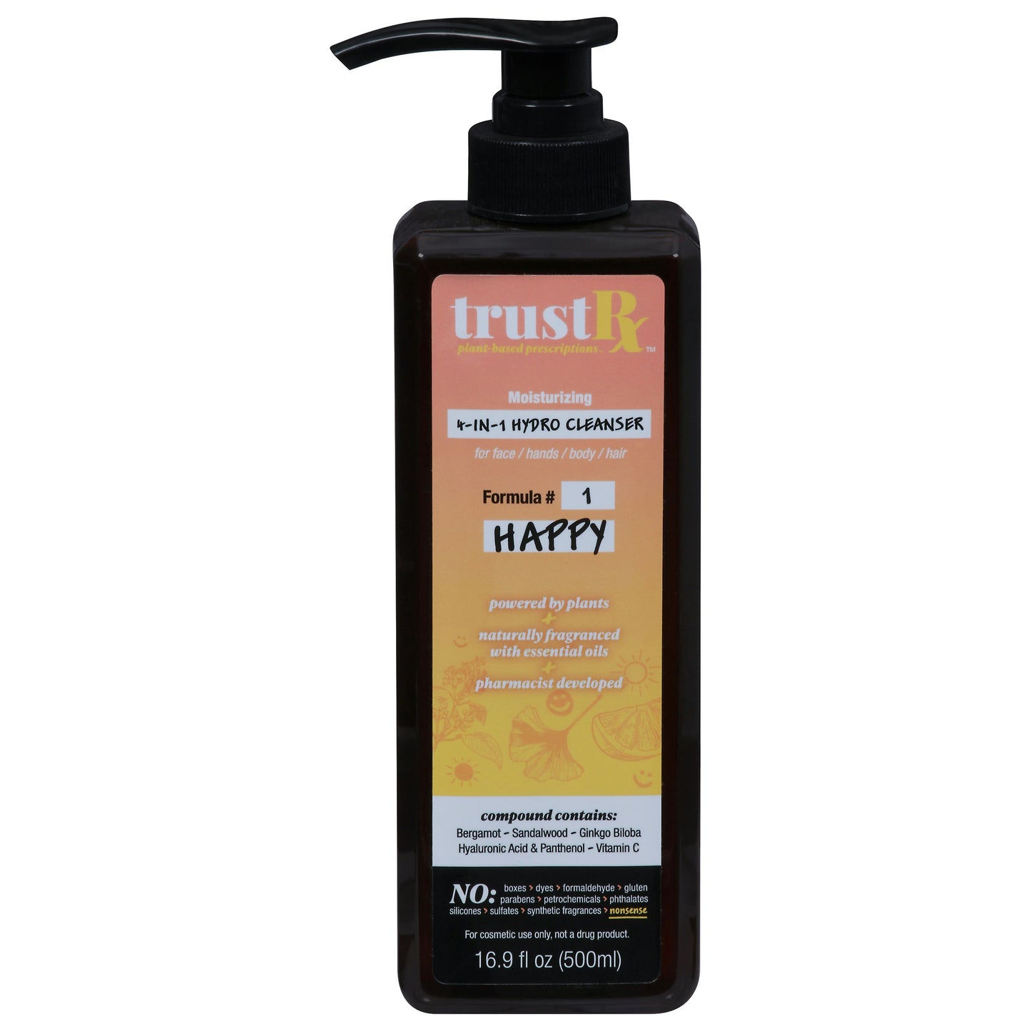 Trustrx Cleanser 4In1 Happy 16.9 Fo