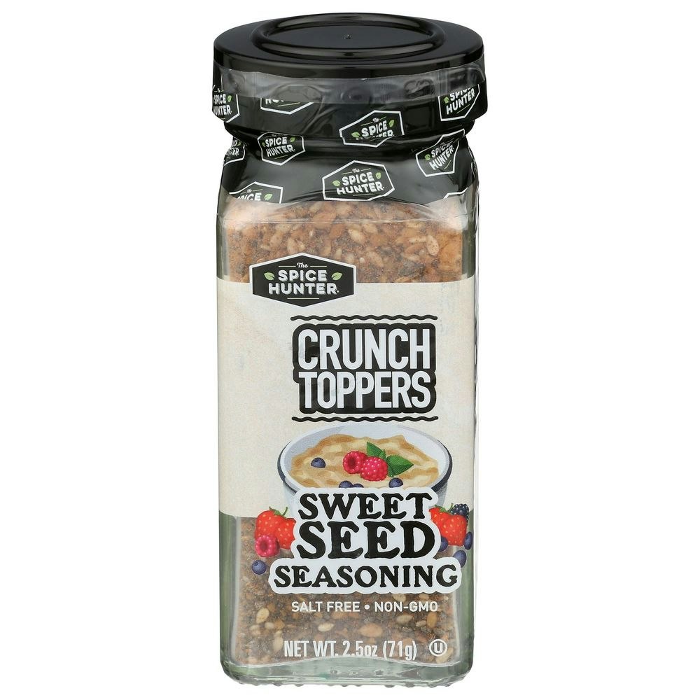 Spice Hunter Crunch Toppers Sweet Seed Seasoning 2.5 Oz Pack of 6