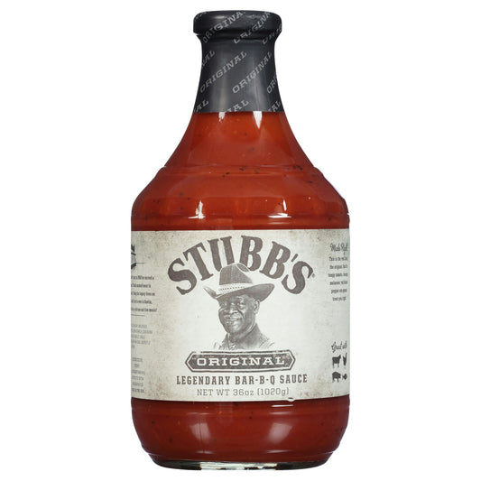 Stubbs Sauce BBQ Original 36 Oz Pack of 6