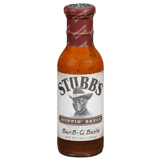 Stubbs Sauce Moppin 12 oz (Pack of 6)