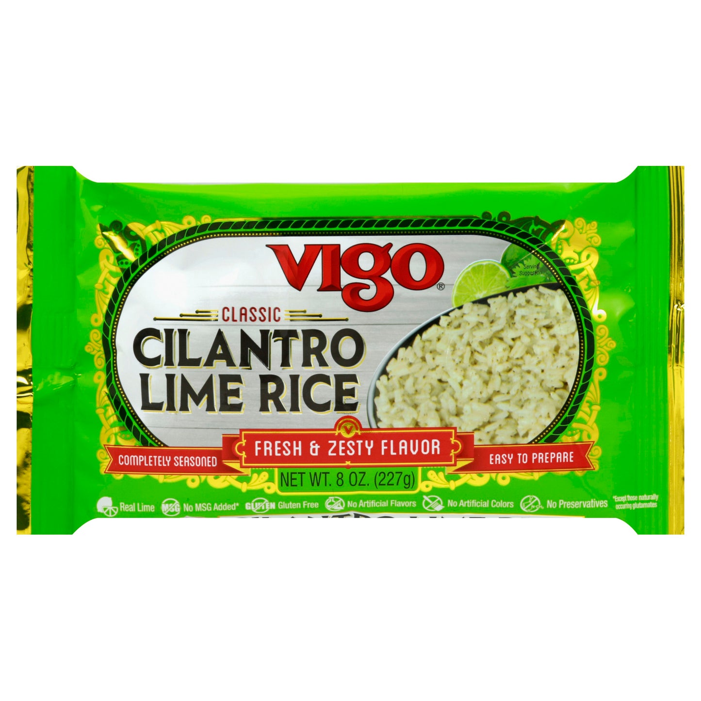 Vigo Rice Cilantro Lime 8 oz (Pack of 12)