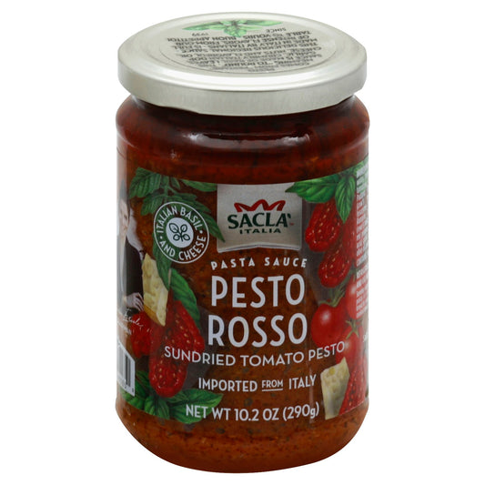 Sacla Sauce Pesto Red 10.23 oz (Pack of 6)