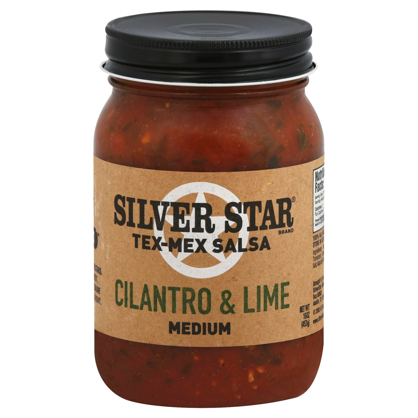 Silverstar Salsa Cilantro Lime Medium 16 Oz Pack of 6