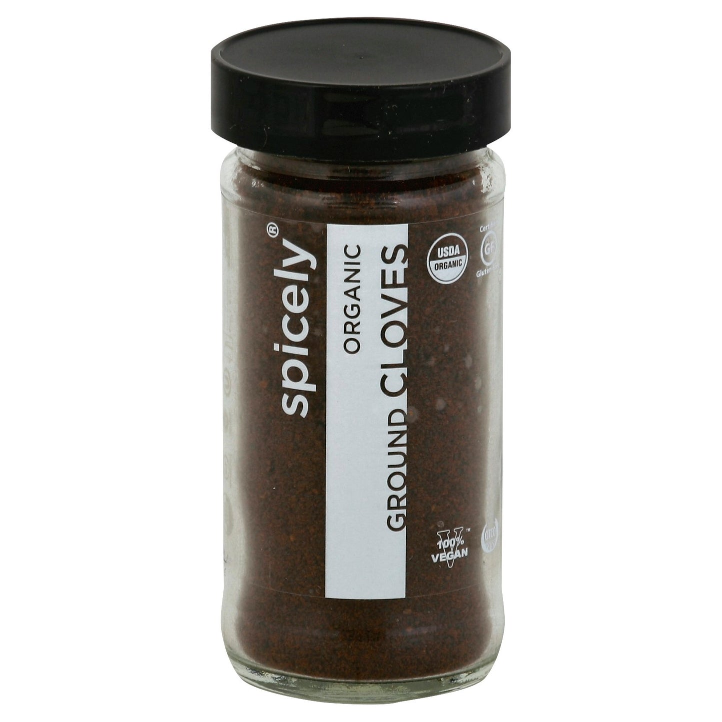 Spicely Organics Spice Cloves Ground Jar 1.6 Oz Pack of 3
