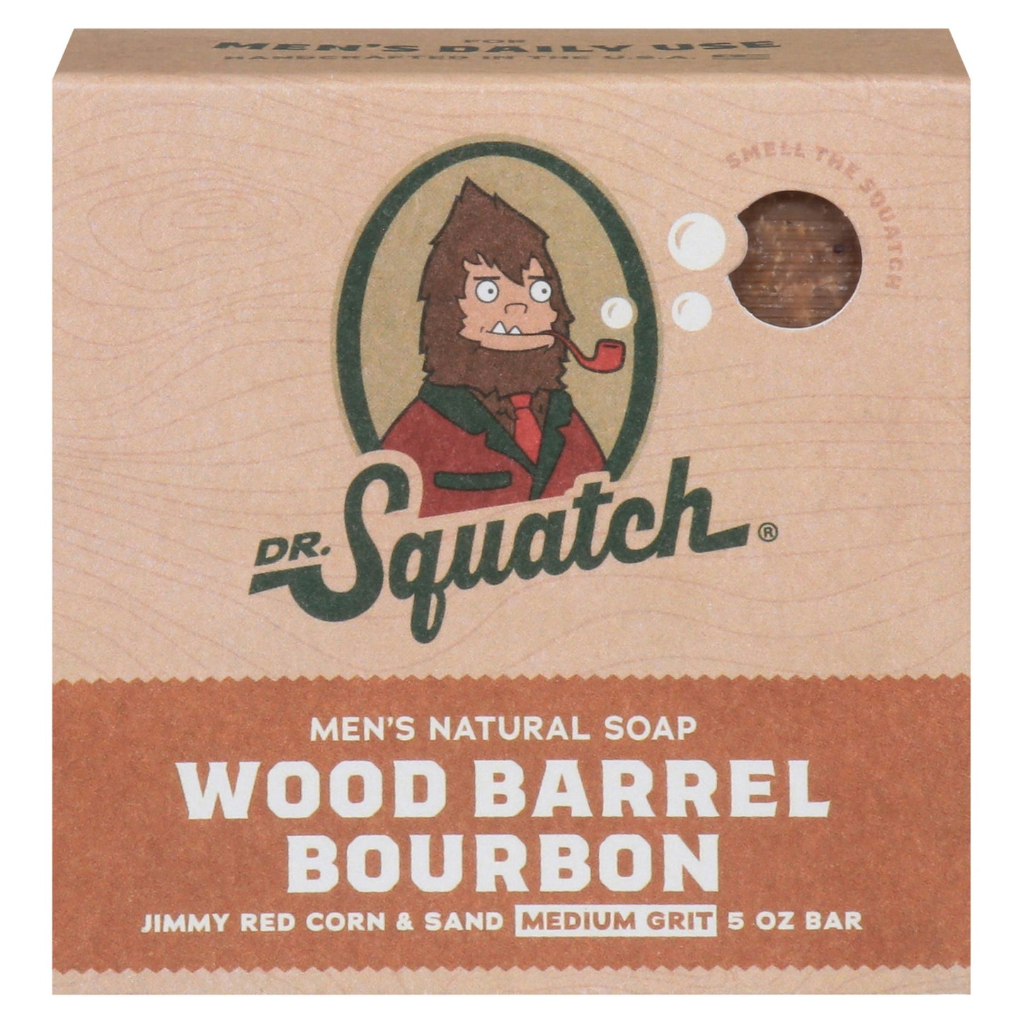 Wood Barrel Bourbon Bar Soap - Each (Pack of 6)