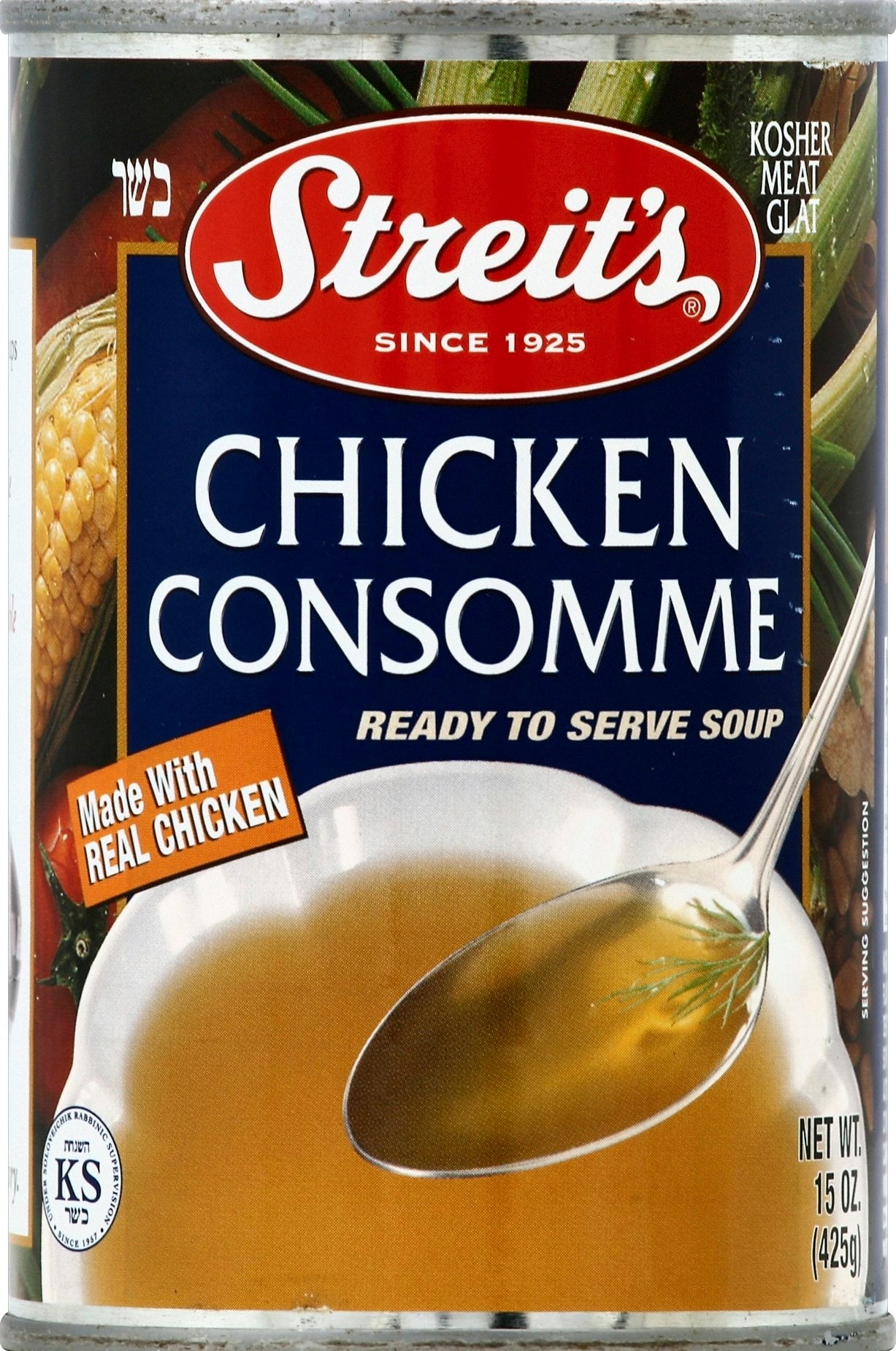 Streits Chicken Consomme Soup 15 Oz Pack of 6
