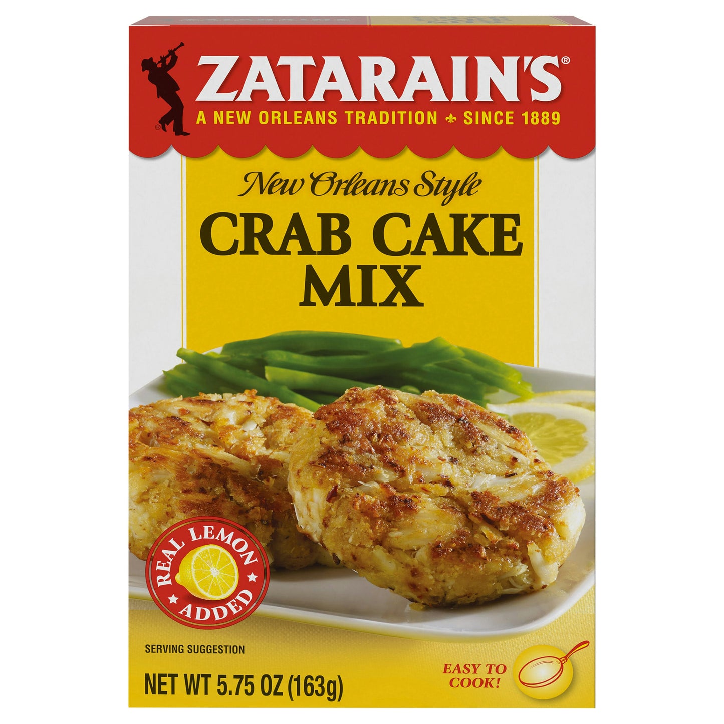 Zatarain's Mix Cake Crab 5.75 Oz (Pack of 12)