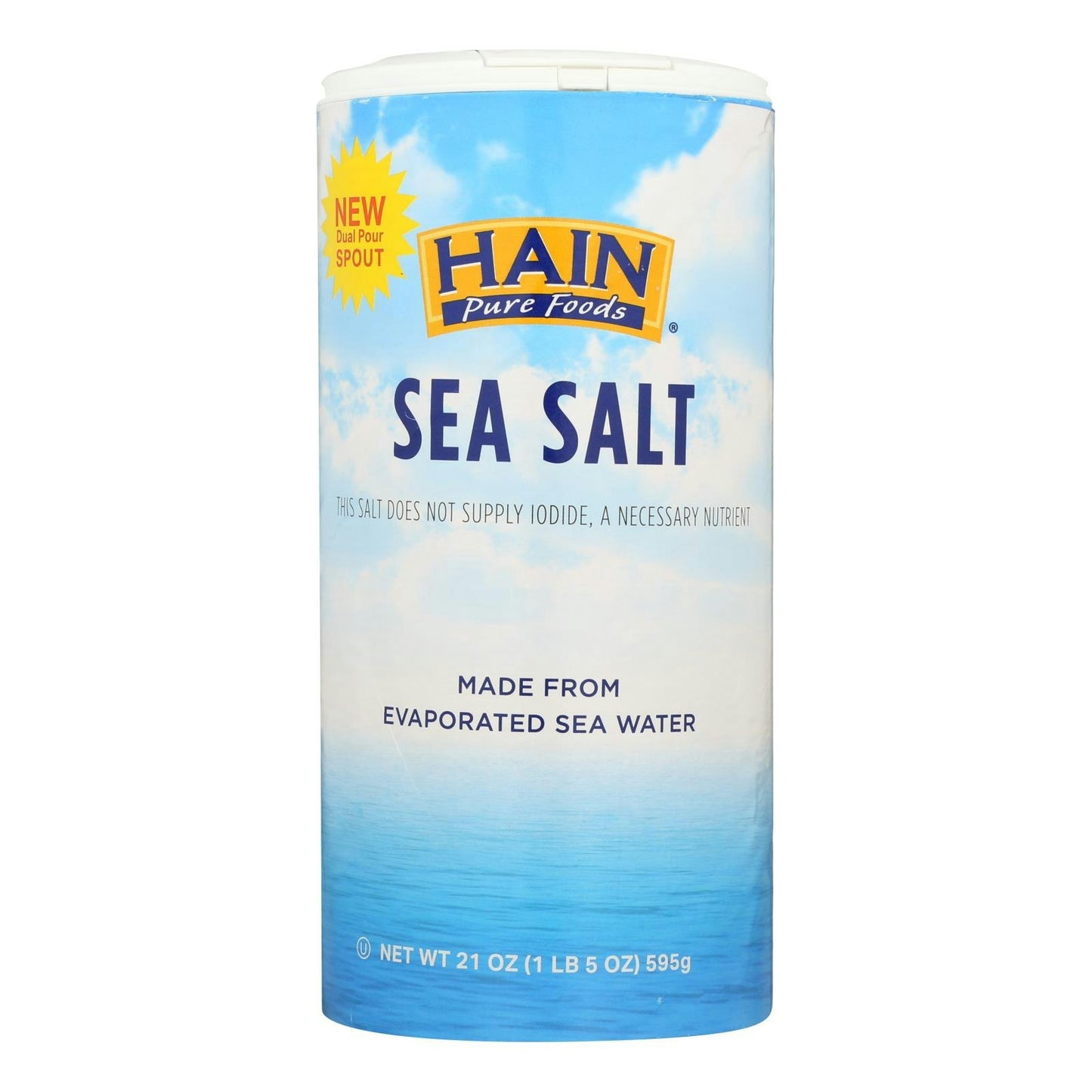 Hain Salt Sea - 21 oz (Pack of 8)