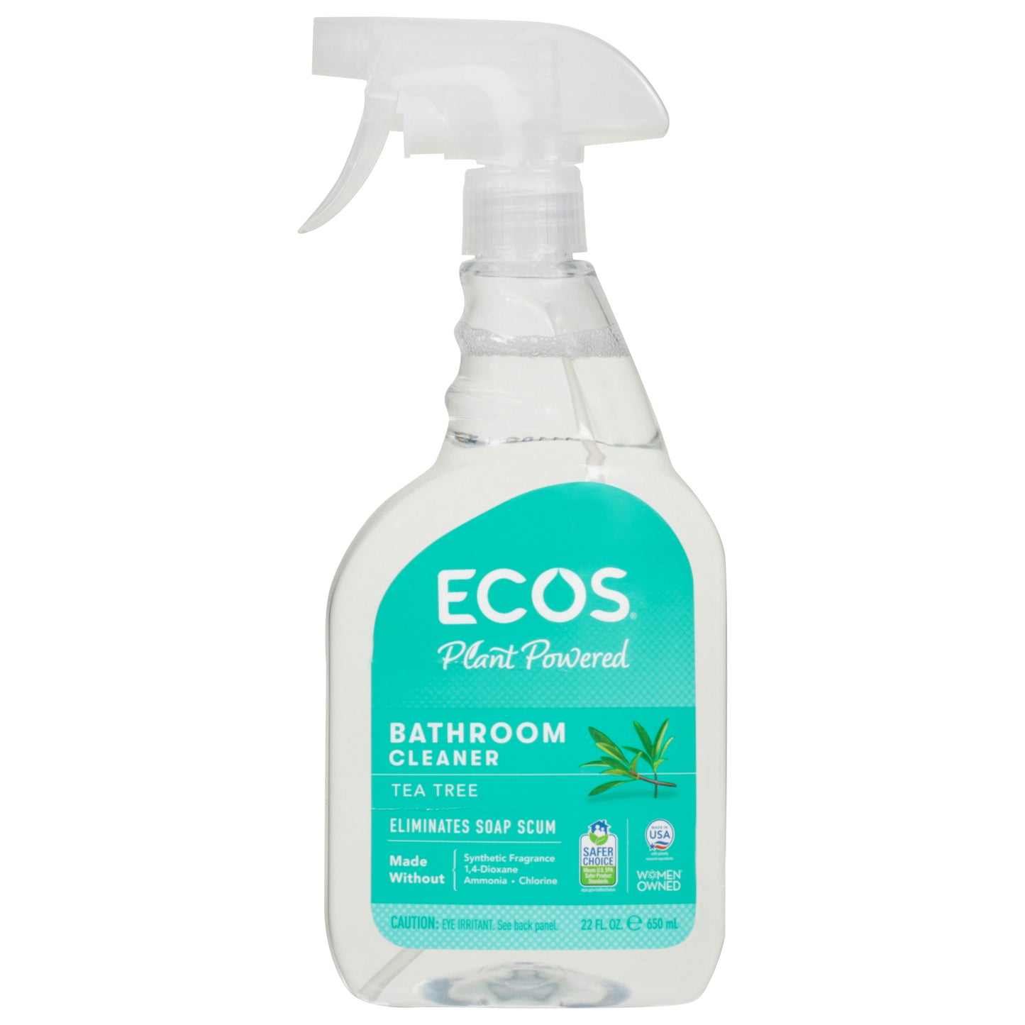 Ecos Household Cleaning Shower Tea Tree 22 Oz Pack of 6
