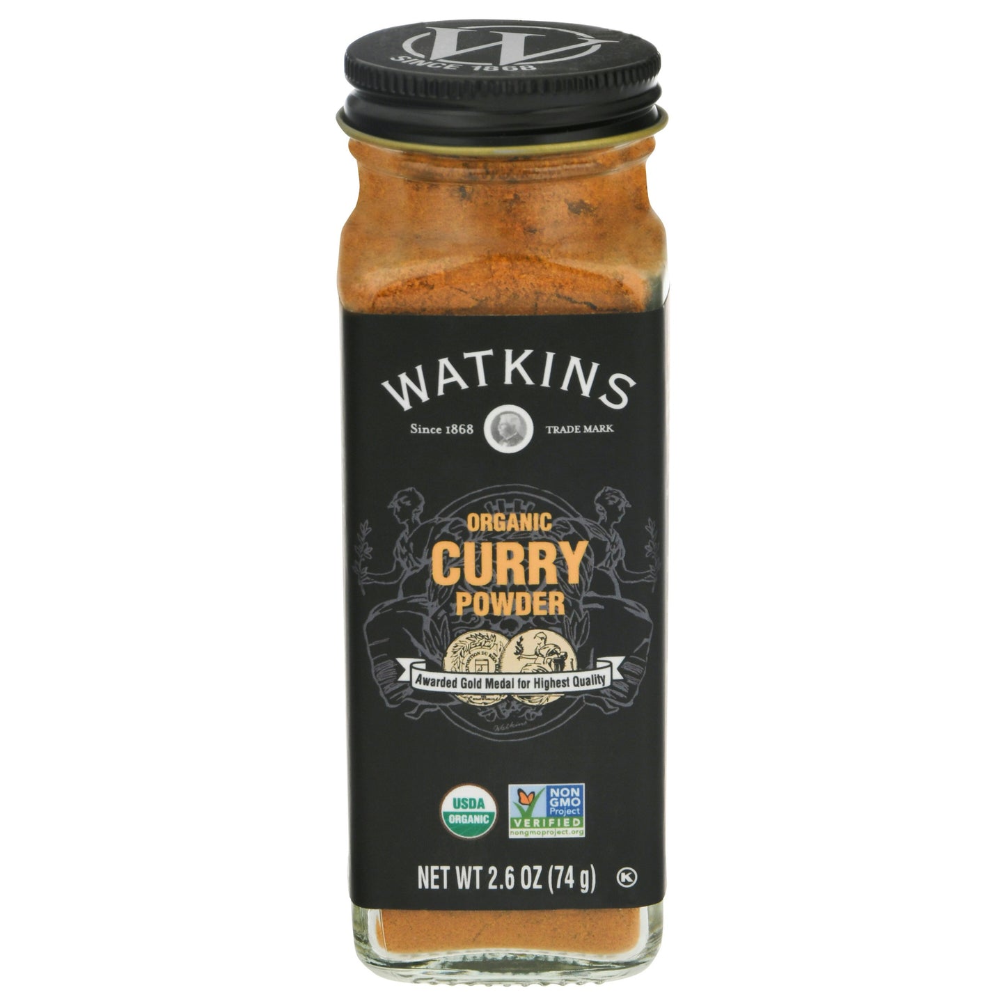 Watkins Powder Curry Organic 2.6 Oz (Pack of 3)