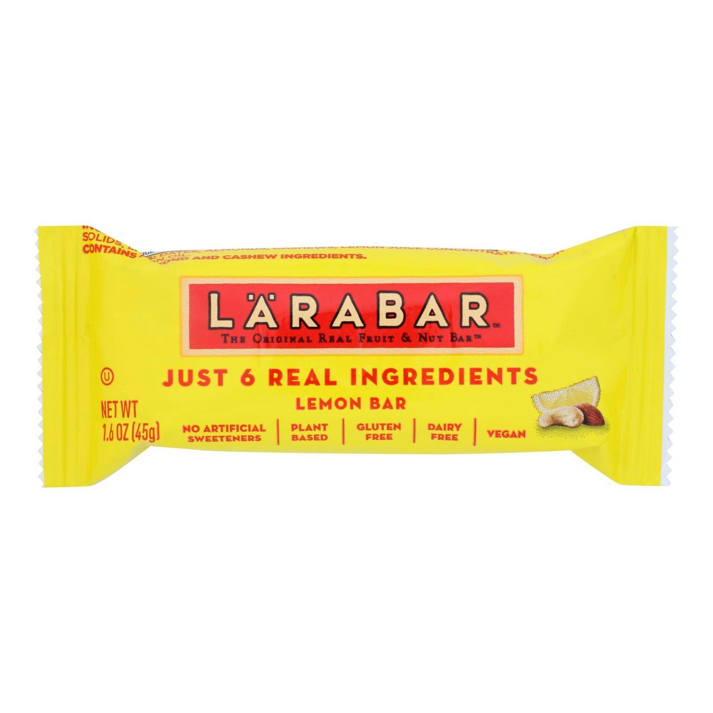 Larabar Bar Lemon 1.6 Oz Pack of 16