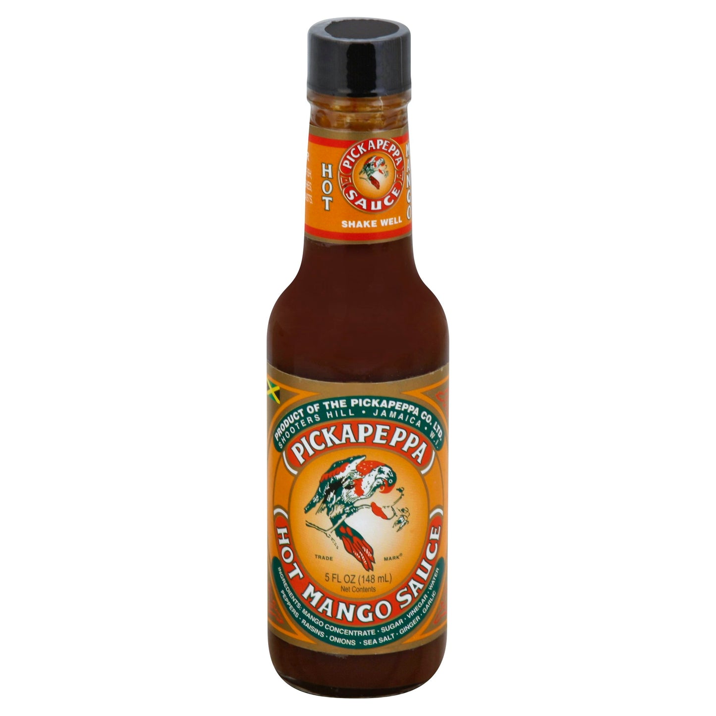 Pickapeppa Sauce Mango Hot 5 Oz Pack of 6