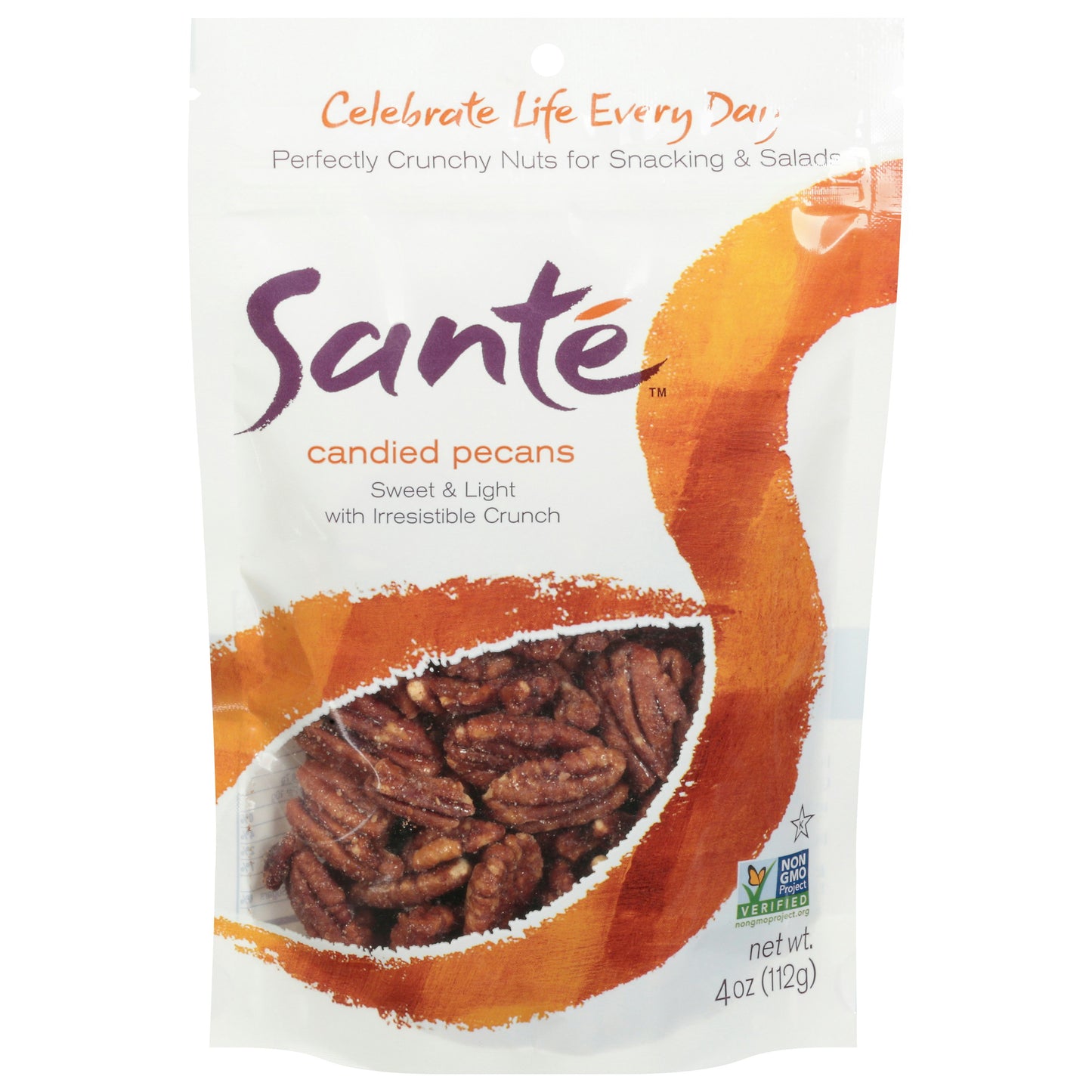 Sante Nuts Piecesans Candied 4 oz (Pack of 6)