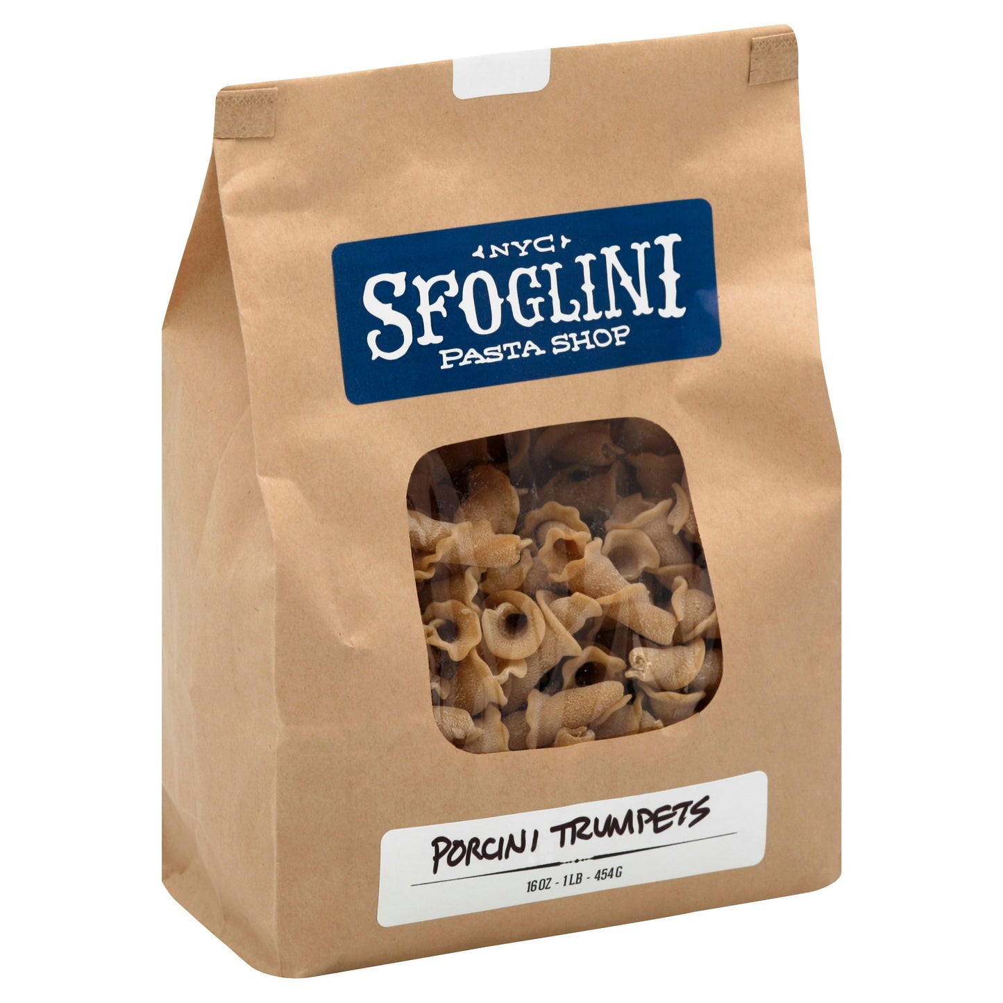 Sfoglini Pasta Porcini Trumpets 16 Oz Pack of 6