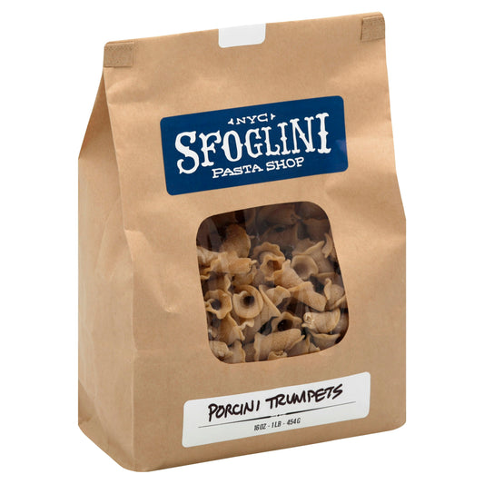 Sfoglini Pasta Porcini Trumpets 16 Oz Pack of 6