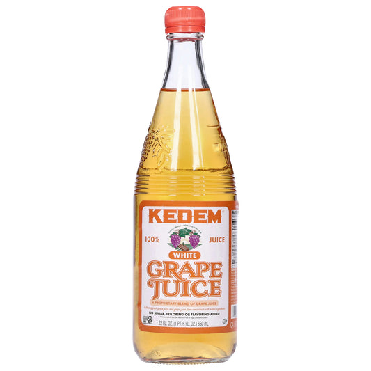 Kedem Natural White Grape Juice 22 Fo Pack of 6