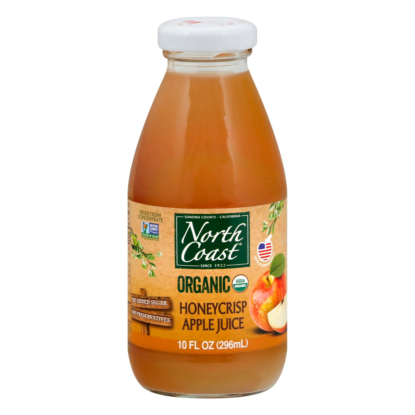 North Coast Juice Apple Honeycrisp Organic 10 FO (Pack of 24)