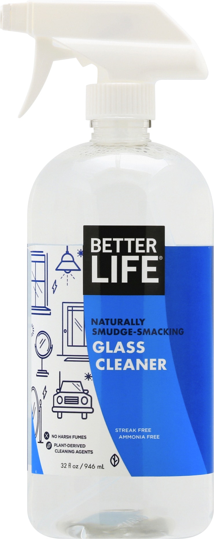 Better Life Cleaner Glass See Clearly Now 32 Oz (Pack of 6)