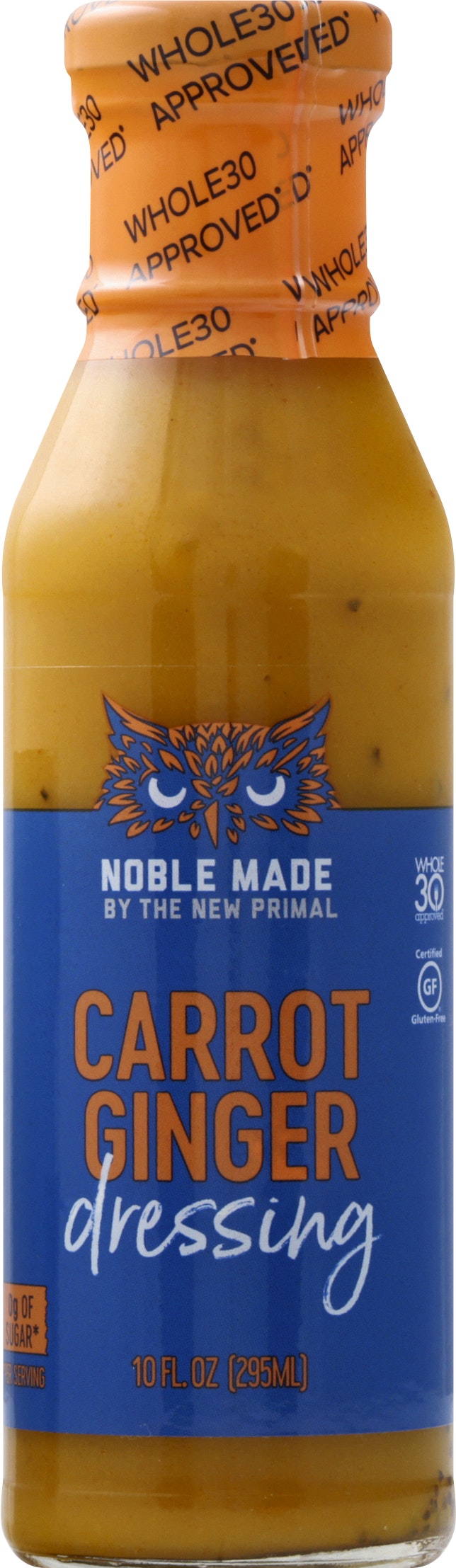 The New Primal Dress Noble Made Carrot Ginger 10 Oz (Pack Of 6)