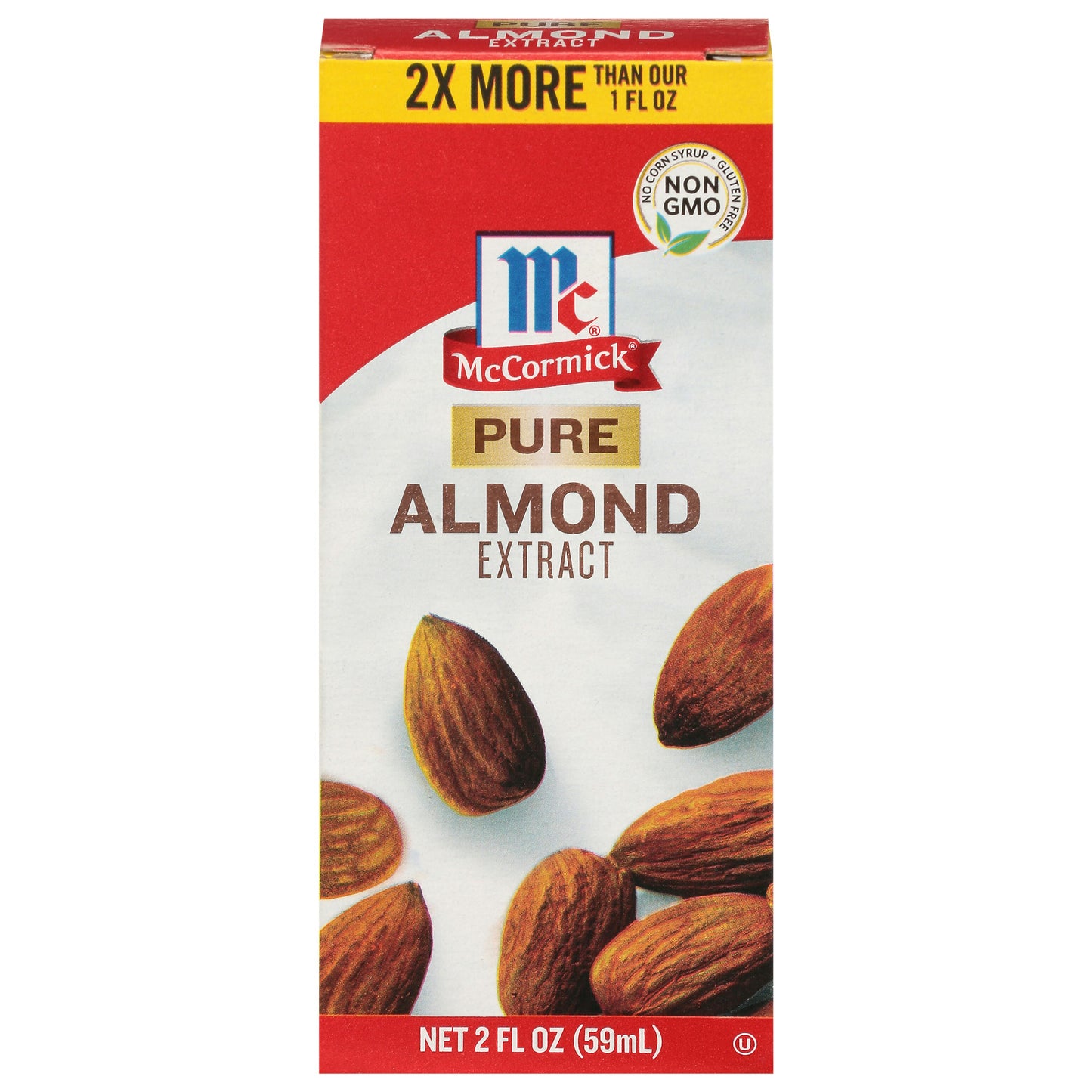 Mc Cormick Spice Extract Almond Pure 2 Oz Pack of 6