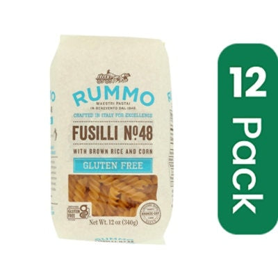 Rummo Gluten Free Fusilli (Pack of 12 - 12 Oz.)