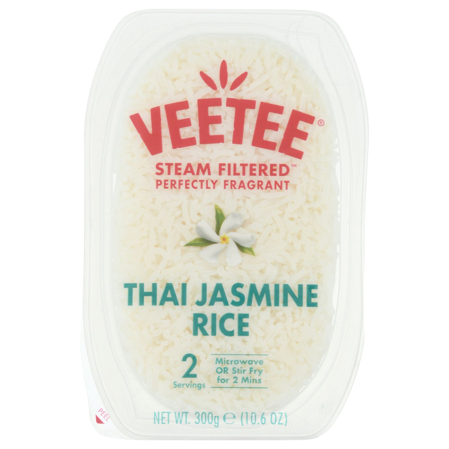 Veetee Rice Thai Jasmine 10.6 oz (Pack of 6)