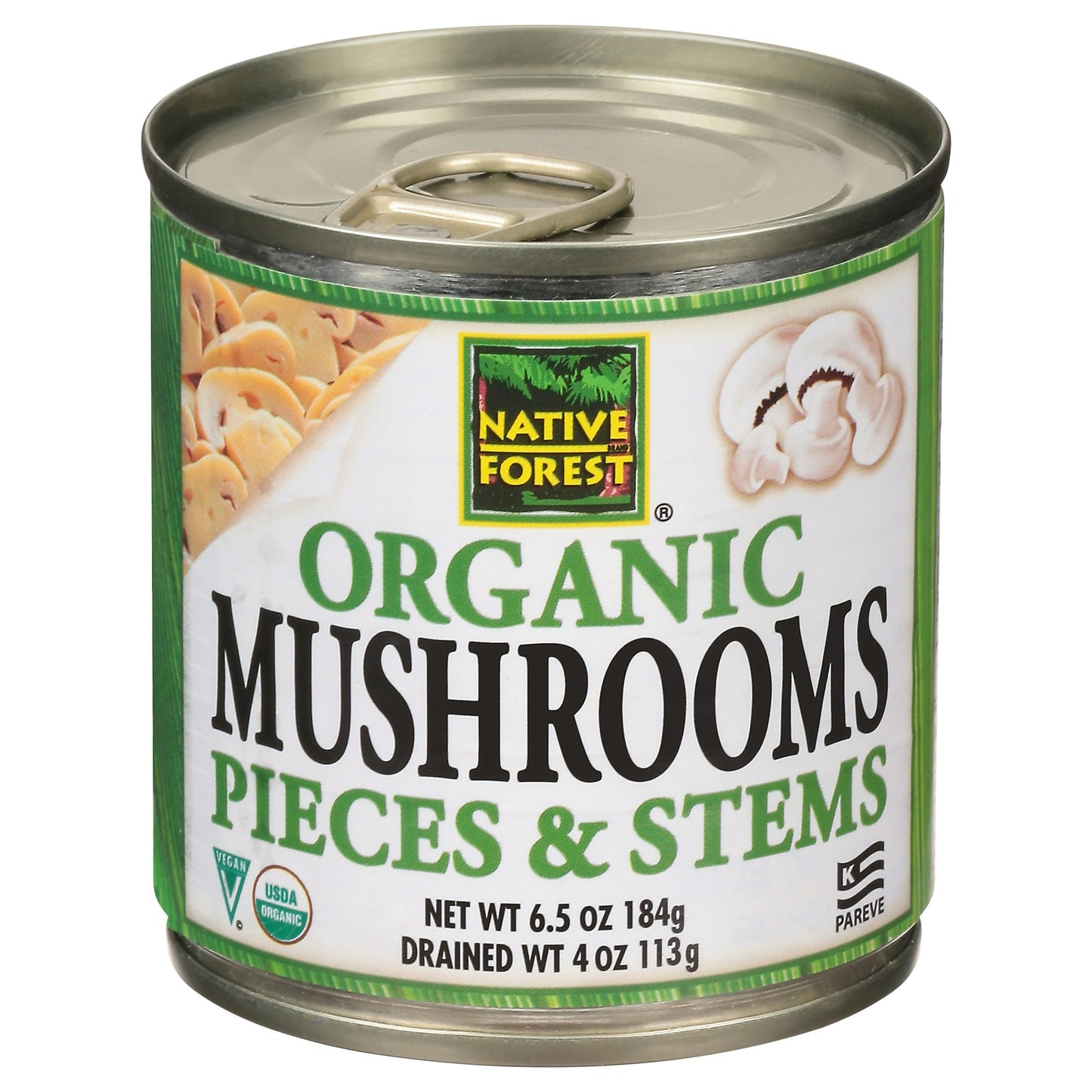 Native Forest Mushroom Stems & Pieces 4 oz (Pack of 12)