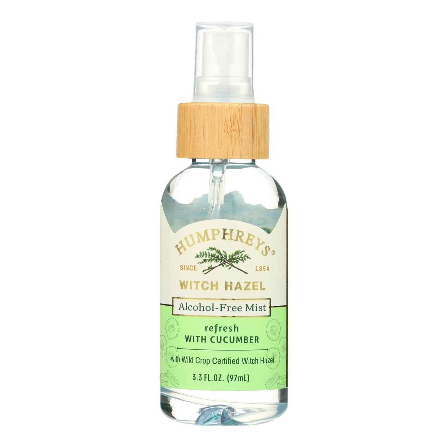 Humphreys Mist Witch Hazel Cucumber 3 Oz (Pack of 12)