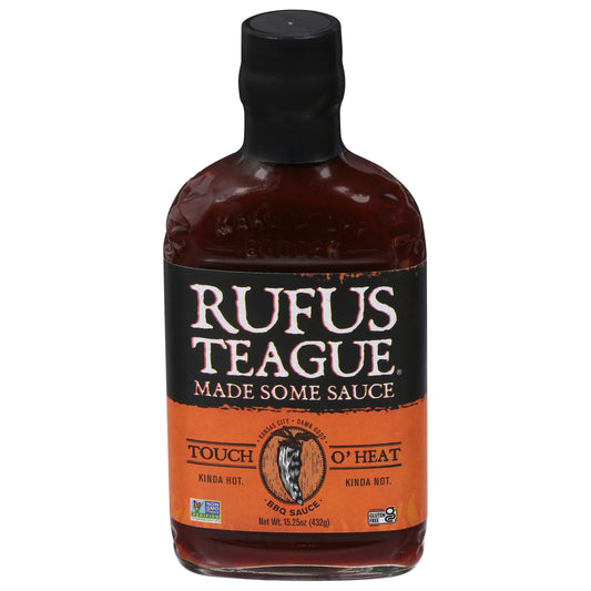 Rufus Teague Sauce Barbeque Touch O Heat 15.25 oz (Pack of 6)