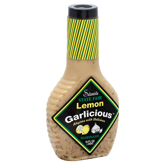 State Fair Sauce Marinade Lemon Garlicious 16 Oz (Pack of 6)