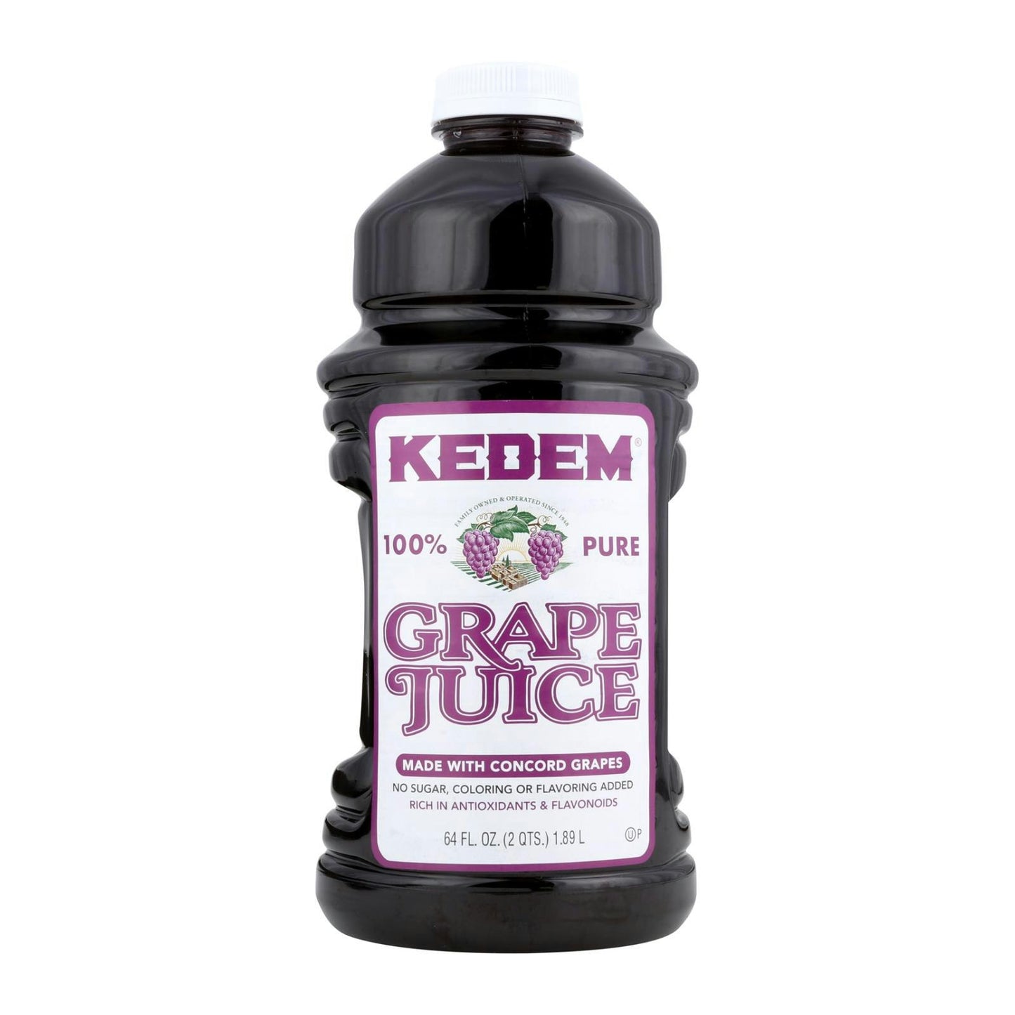 Kedem Grape Juice 64 fl. oz (Pack of 8)
